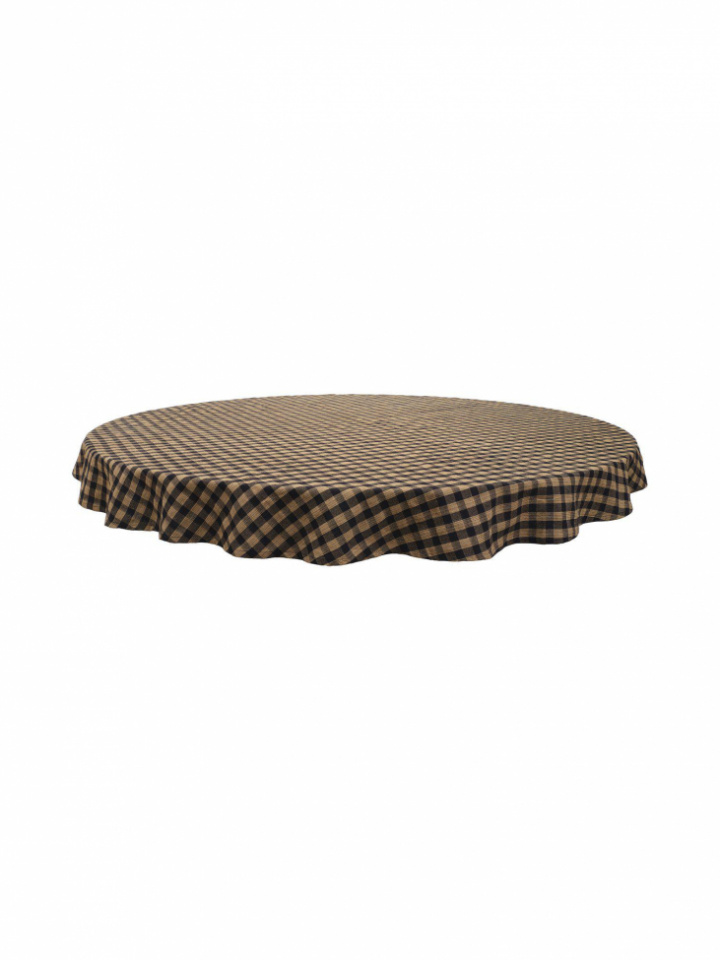 Mantel \'Ava\' Redondo 180 - Bun en el grupo Decoración / Textiles / Manteles con Reforma (1598-84-062)