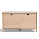 Banco \'Mellby\'- Blanco pigmentado