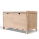 Banco \'Mellby\'- Blanco pigmentado