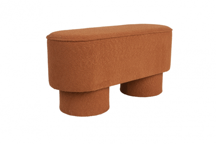 Banco \'Marcos\' - Rojo/marrón en el grupo Muebles / Muebles para sentarse / Bancos con Reforma (1600010)