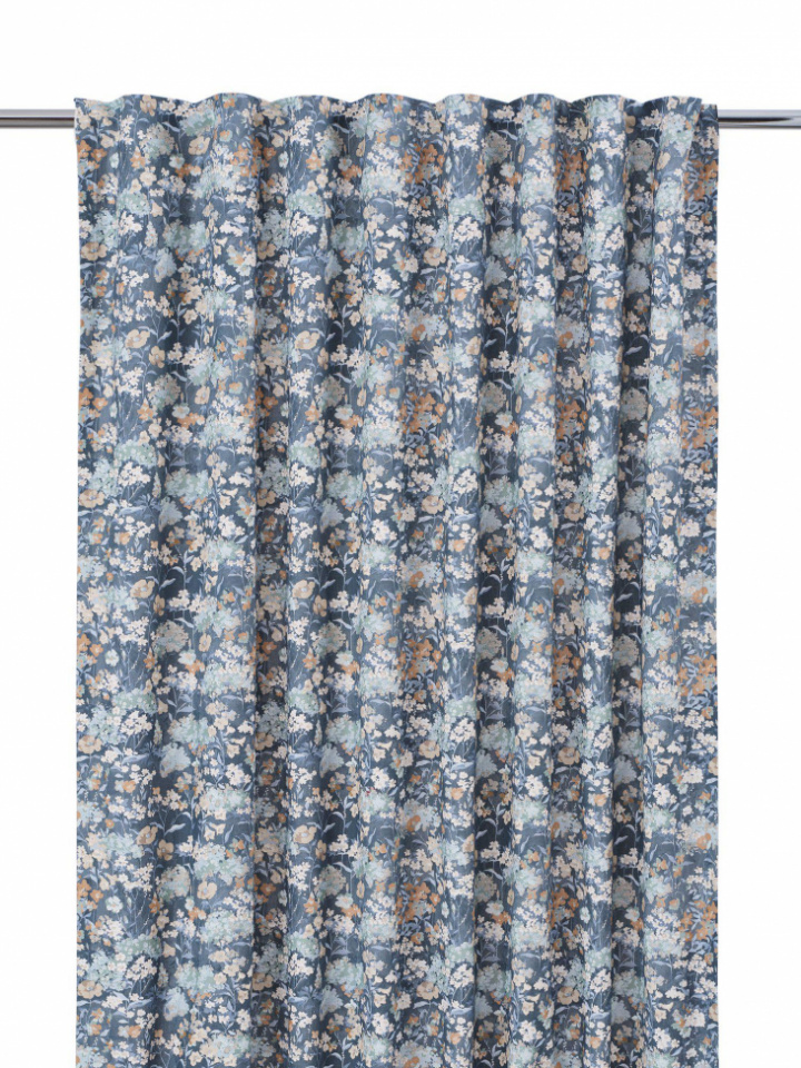 2-pack Cortina \'Äng\' 135x280cm - Azul en el grupo Decoración / Textiles / Cortinas con Reforma (1618-20-008)