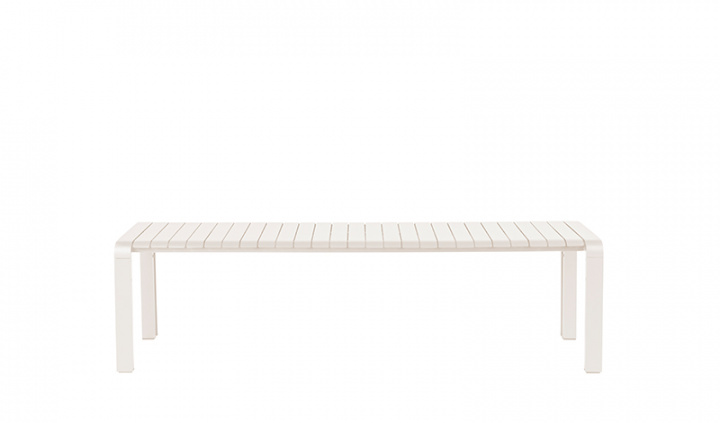 Banco de jardín \'Vondel\' 168,5x87cm - Blanco en el grupo Muebles / Muebles de exterior / Bancos de exterior con Reforma (1700012)