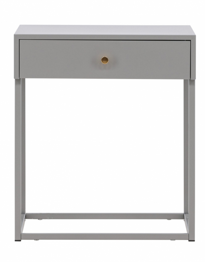 Mesita de noche \'Puglia\' - Gris claro en el grupo Muebles / Mesas / Mesas de noche con Reforma (18066-106)