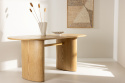 Mesa de comedor \'Luleå\' Ovalada 90x180cm - Natural