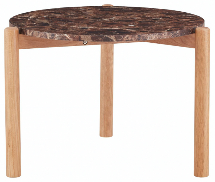 Mesa de centro \'Marble\' S - Marrón en el grupo Muebles / Mesas / Mesa de café con Reforma (19001-S)