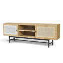 Mueble de TV \'Stil\' - Natural/Negro