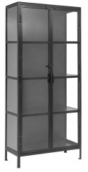 Vitrina \'Phoenix\' - Hierro/Negro