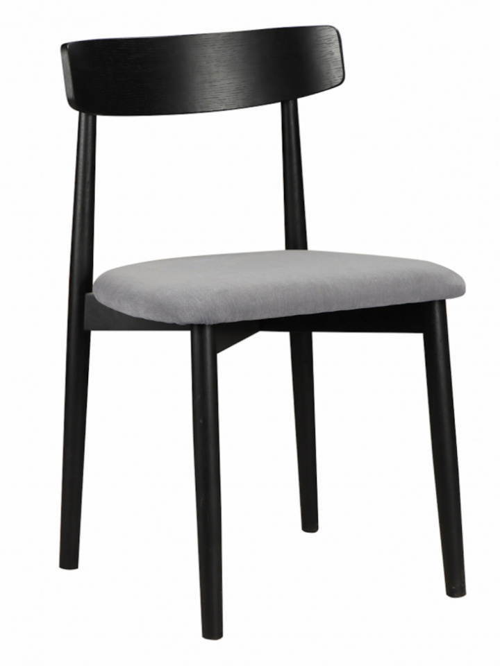 Silla \'Ystad\' - Negro/Gris en el grupo Muebles / Muebles para sentarse / Sillas con Reforma (19791-black-oak)
