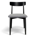 Silla \'Ystad\' - Negro/Gris