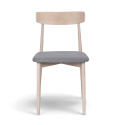 Silla \'Ystad\' - Roble blanco/Gris