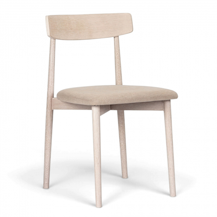 Silla \'Ystad\' - Roble blanco/Beige en el grupo Muebles / Muebles para sentarse / Sillas con Reforma (19791-white-oak)