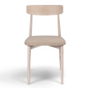 Silla \'Ystad\' - Roble blanco/Beige