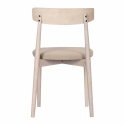 Silla \'Ystad\' - Roble blanco/Beige