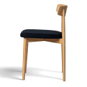 Silla \'Ystad\' - Natural/Negro