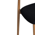 Silla \'Ystad\' - Natural/Negro