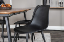 Silla \'Eidsberg\' - Plástico negro
