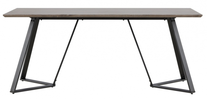 Mesa \'Ekskogen\' - Negro/naturaleza en el grupo Muebles / Mesas / Mesa de comedor con Reforma (19925-758)
