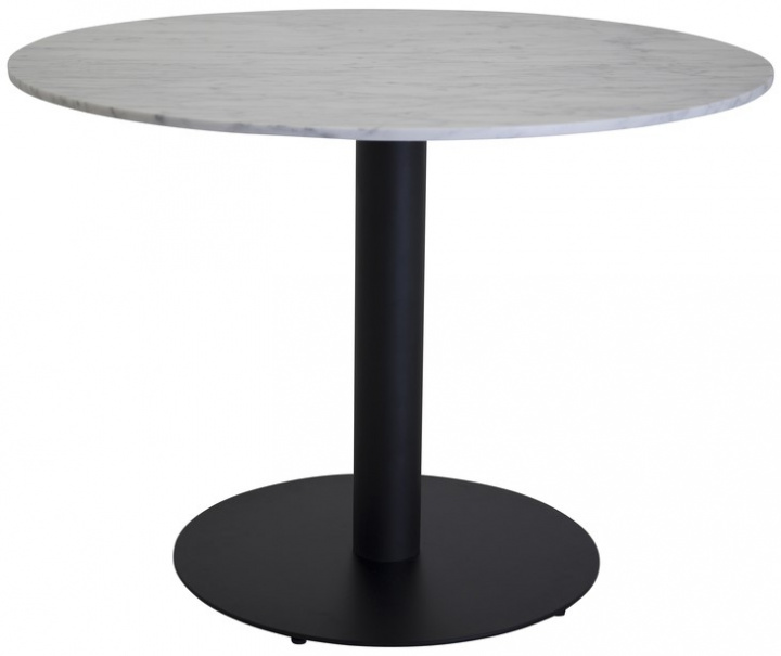 Mesa \'Ebba\' Redonda 106cm - Blanco en el grupo Muebles / Mesas / Mesas de comedor redondas con Reforma (19931-580)