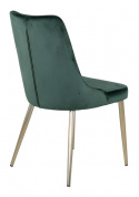 Silla \'Elverum Deluxe\' - Verde/Latón