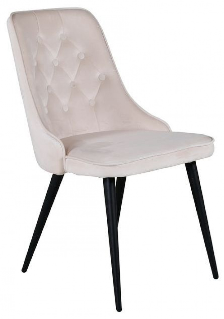 Silla \'Elverum Deluxe\' - Beige/Negro en el grupo Muebles / Muebles para sentarse / Sillas con Reforma (19935-880)