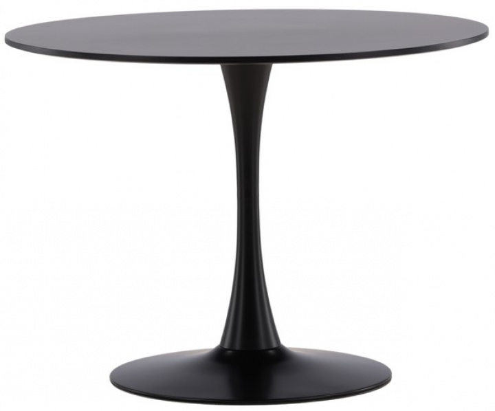 Mesa de comedor \'Greta\' Redonda 100cm - Negro en el grupo Habitaciones con Reforma (19996-060)