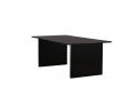 Mesa de comedor \'Vänern\' 100x100cm - Negro