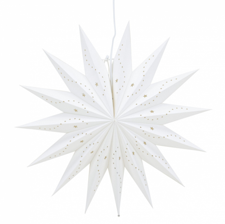 Estrella de Navidad \'Sala\' - Blanca en el grupo Iluminación / Lámparas / Iluminación navideña con Reforma (20037-101)