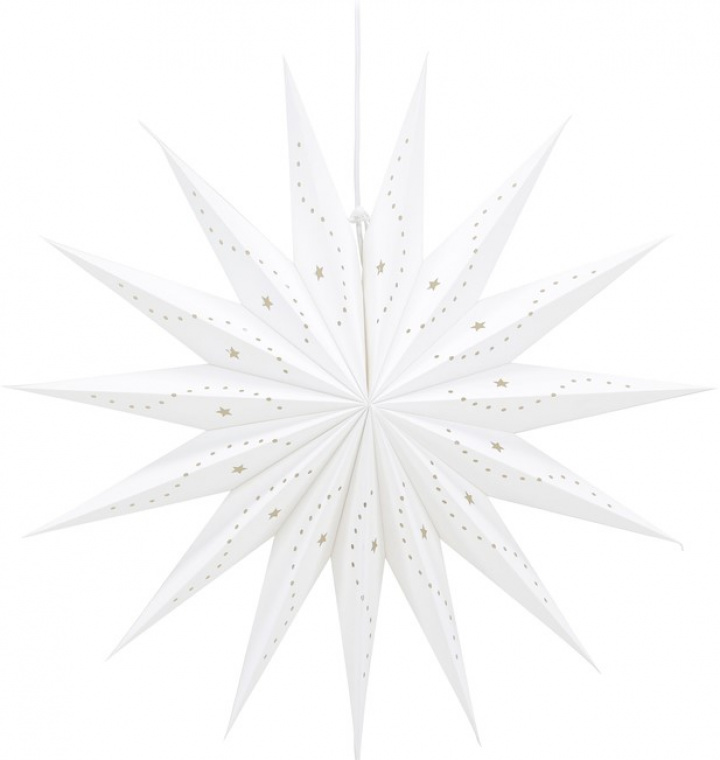 Estrella de Adviento \'Laholm\' - Blanca en el grupo Campaña / Iluminación / Lámparas con Reforma (20038-101)