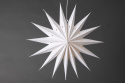 Estrella de Adviento \'Laholm\' - Blanca