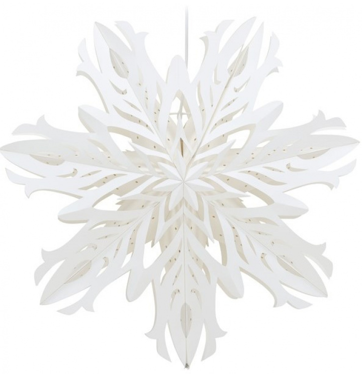 Estrella de Adviento \'Kungälv\' - Blanca en el grupo Iluminación / Lámparas / Iluminación navideña con Reforma (20049-101)