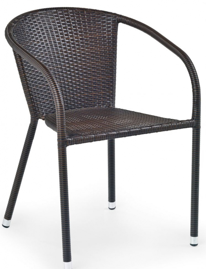 Silla de jardín \'Midas\' - Marrón oscuro en el grupo Muebles / Muebles de exterior / Sillas de jardín con Reforma (2010001136163)