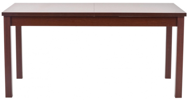 Mesa de comedor \'Dark Walnut\' 118-158x75cm - Marrón oscuro en el grupo Muebles con Reforma (2010001144427)