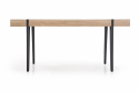 Mesa de comedor \'Yohann\' 170x90cm - Natural/negro