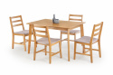 Grupo de comedor \'Cordoba\' 120cm - Natural