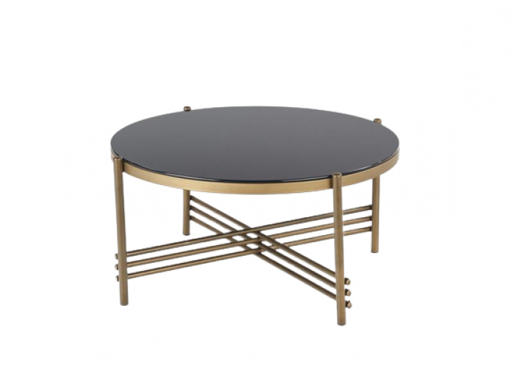 Mesa de centro \'Mare\' - Negro/Dorado en el grupo Muebles / Mesas con Reforma (2010001169574)