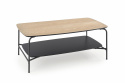 Mesa de centro \'Genua\' Roble/Negro
