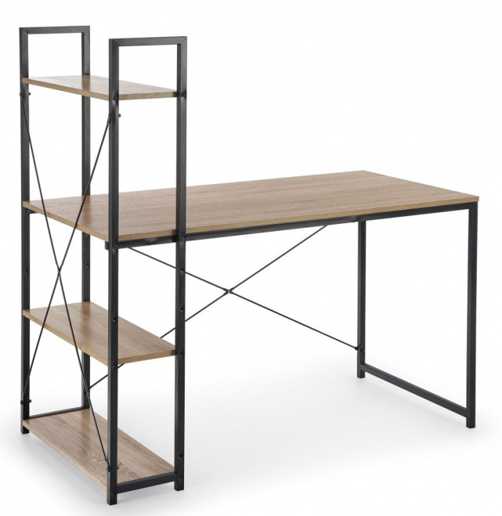 Escritorio \'Narvik\' - Negro en el grupo Muebles / Mesas / Escritorios con Reforma (2010001170969)