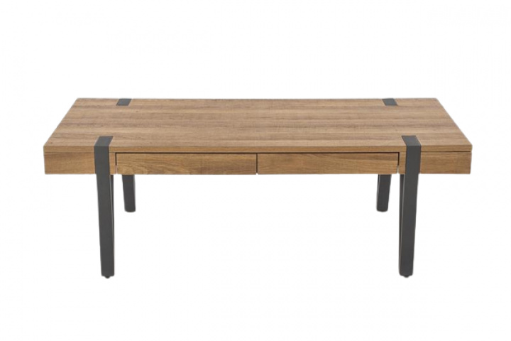 Mesa de centro \'Oaxen\' - Nogal/Negro en el grupo Muebles / Mesas / Mesa de café con Reforma (2010001172659)
