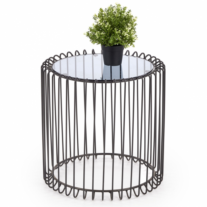 Mesa auxiliar \'Amina\' - Negro en el grupo Muebles / Mesas / Mesas auxiliares con Reforma (2010001176671)