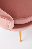 Sillón \'Amorinito\' S - Rosa/Oro