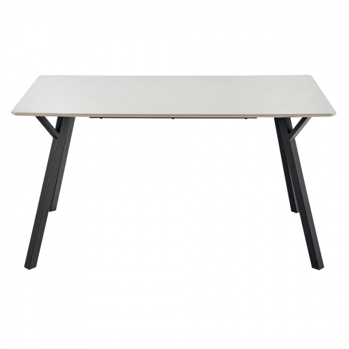 Mesa de comedor \'Barlog\' 140x80cm - Gris/Negro en el grupo Muebles / Mesas / Mesa de comedor con Reforma (2010001177005)