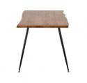 Mesa de comedor \'Norudden\' 120x80cm - Negro/Natural 