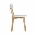 Silla \'Nord\' - Blanco/Madera