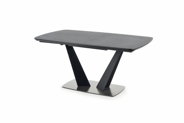 Mesa de comedor \'Fangor\' 160-220cm - Gris/negro en el grupo Muebles / Mesas / Mesa de comedor con Reforma (2010001180951)