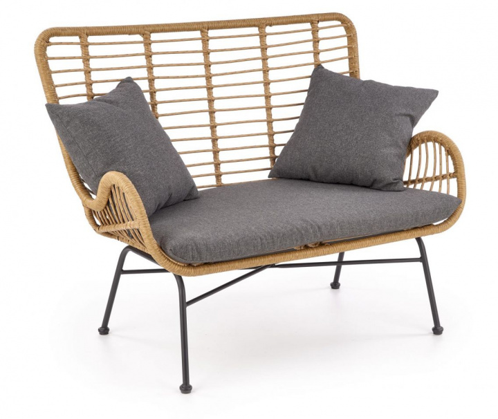 Sofá de jardín \'Ikaro\' - Natural en el grupo Muebles / Muebles de exterior / Sofás de exterior con Reforma (2010001183518)