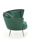 Sillón \'Almond\' - Verde oscuro