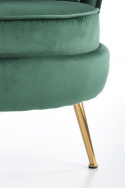 Sillón \'Almond\' - Verde oscuro