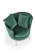 Sillón \'Almond\' - Verde oscuro