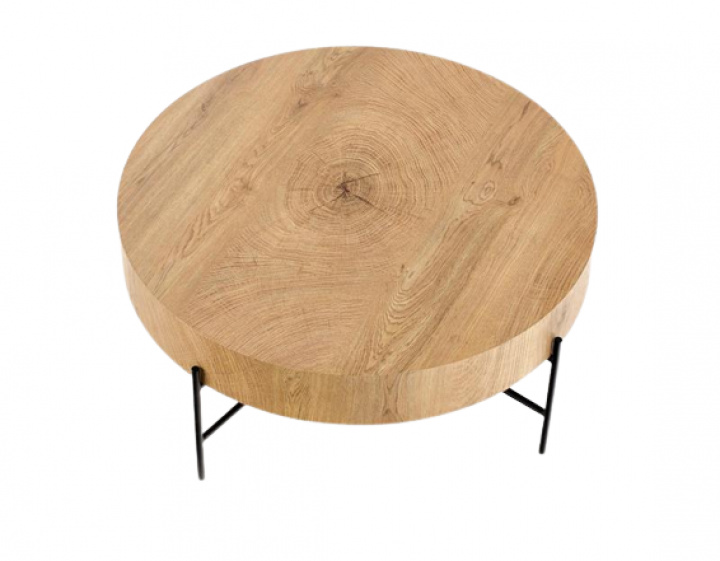 Mesa de centro \'Lapland\' - Roble/Negro en el grupo Muebles / Mesas / Mesa de café con Reforma (2010001184959)