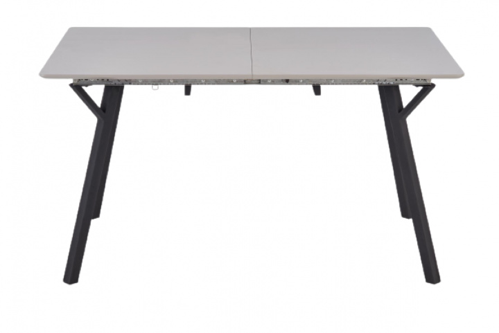 Mesa de comedor \'Viksten\' 140-180x80cm - Negro/Gris en el grupo Muebles / Mesas / Mesa de comedor con Reforma (2010001188438)